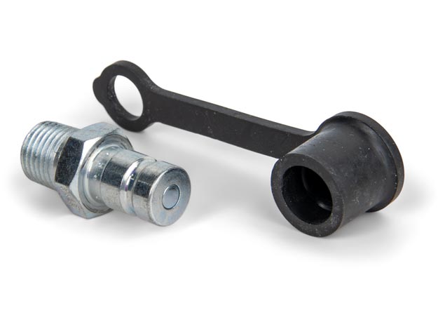 AH650, Standard Hydraulic Coupler, Male Half, .250-18 NPT