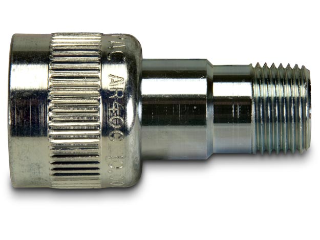 AR400, standard hydraulic speed D-coupler, arm half