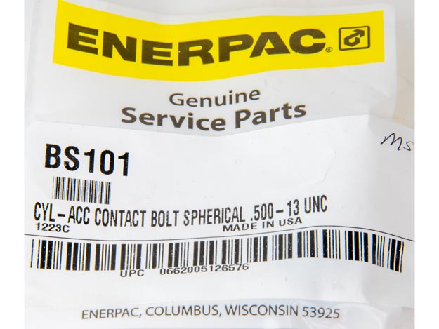 BS101, Old-style contact bolt, .500-13 UNC inch thread