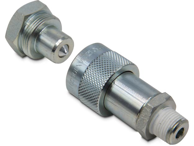 C604, High Flow Rate Hydraulic Coupler, Complete Set