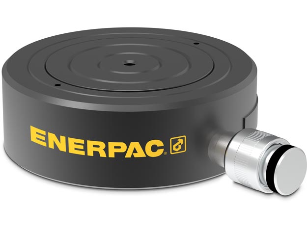 CLLP30, 310 kN capacity, 6 mm stroke, ultra-flat hydraulic cylinder with stop ring