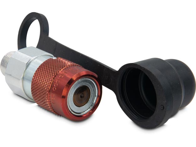 FR400, flush-mount hydraulic coupler, arm half