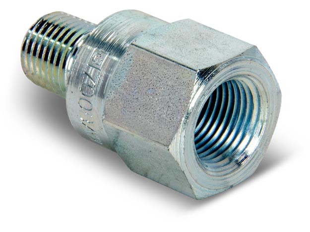 FZ1055, High Pressure Fitting, Adapter, 700 bar Maximum Operating Pressure, Connects 3/8″ NPTF Female to 1/4″ NPTF Male