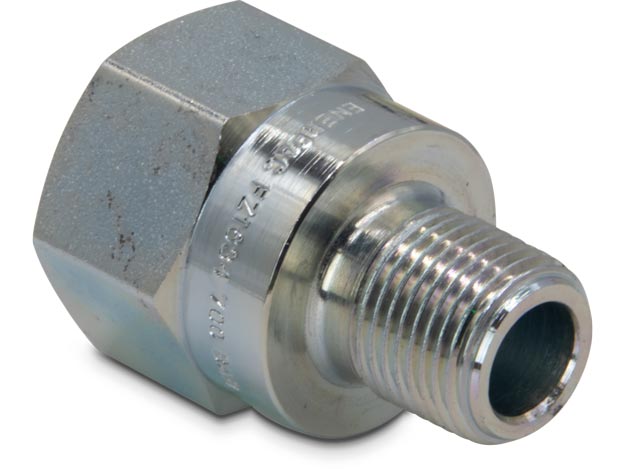 FZ1634, High Pressure Fitting, Adapter, 700 bar Maximum Operating Pressure, Connects 1/2″ NPTF Female to 3/8″ NPTF Male