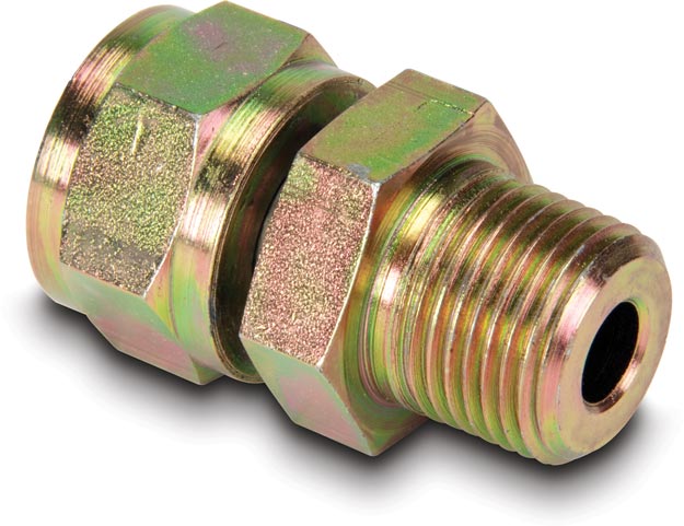 FZ1660, High Pressure Fitting, Swivel Fitting, 700 bar Maximum Operating Pressure, Connection from 3/8″ NPTF Male to 3/8″ NPSM Female
