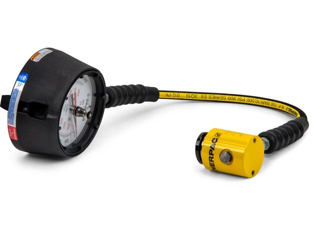 LH1002, Remote-mounted load cell with 0.6m hose, capacity 9,000kg