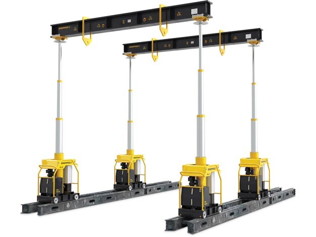 ML40B, 400kN, Mobile Hydraulic Gantry, 115VAC