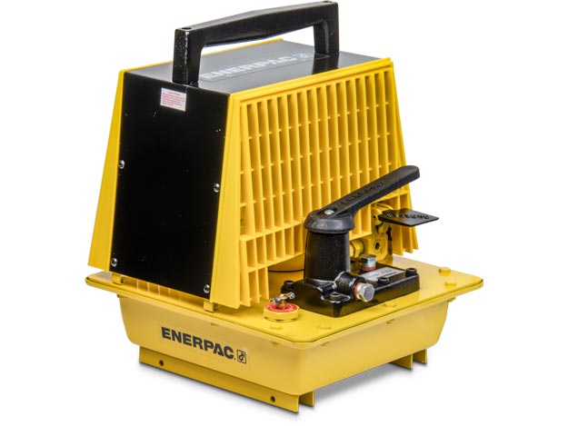 PAM1021, Air Hydraulic Pump, 3/2 Manual Valve, 2,6 litres Usable Oil, For use with Sing…