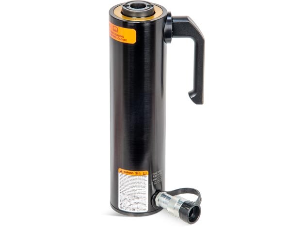 229kN Capacity of RACH208, 200mm Stroke, Aluminum Hollow Plunger Hydraulic Cylinder