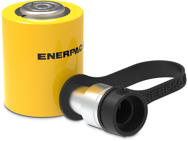 RCS101, 101 kN capacity, 38 mm stroke, low height hydraulic cylinder