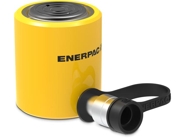 RCS302, 295 kN capacity, 62 mm stroke, low height hydraulic cylinder