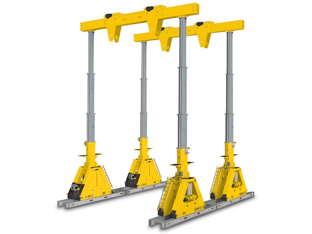 SBL900J, 8976kN, Hydraulic Gantry, 460-480V, 3ph, 50-60Hz, US Plug
