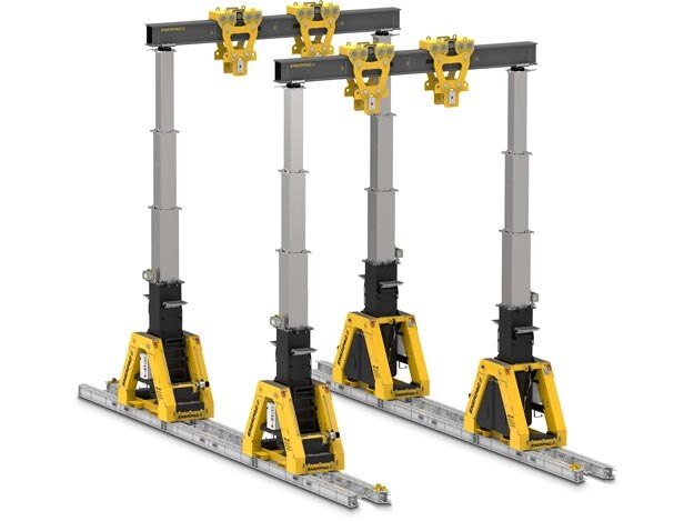 SBL600J, 6000kN, Hydraulic Gantry, 460-480V, 3ph, 50-60Hz, US Plug