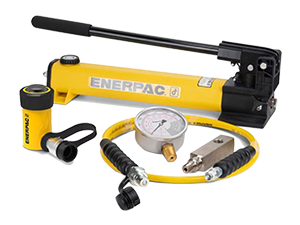 SCR102H, 101kN, 54mm stock, hydraulic cylinder and hand pump set