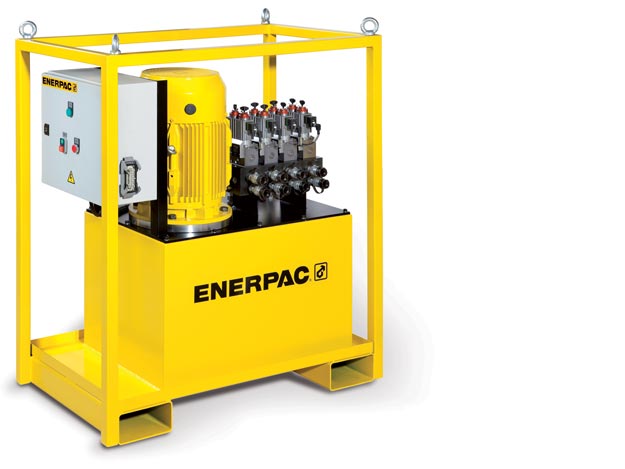 SFP409SW, Electric Split Flow Hydraulic Pump, 4 Outlets, 4/3 Solenoid Valve, 150 litre …