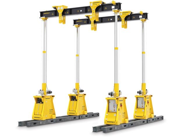 SL200J, 2000kN, Hydraulic Gantry, 460-480V, 3ph, 50-60Hz, US Plug