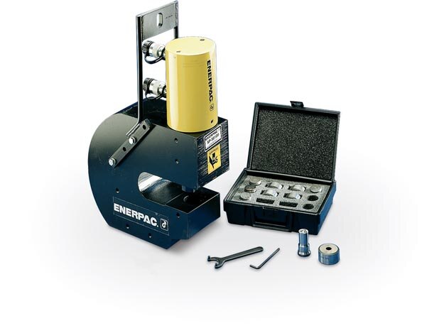 SP5000E, 490 kN, Hydraulic Punch Set and Die Set (including electric pump)