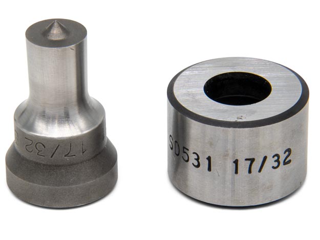 SPD531, Punch and Die Set, Circular Hole Shape