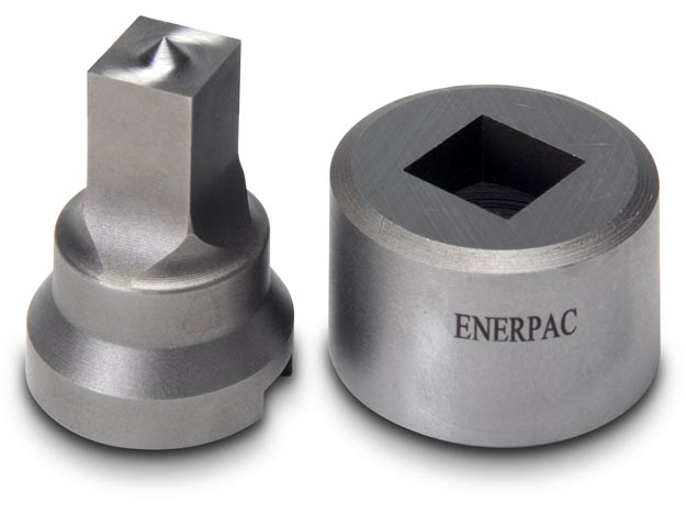 SPD728, Punch and Die Set, Square Hole Shape