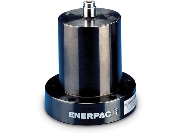 MPFS200V, 17.8 kN load, 10.0 mm stroke, Collet-Lok work support, flange model