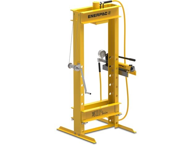XLP256P392, 232 kN Workshop Press, RC256 Single-Acting Cylinder and P392 Hand Pump